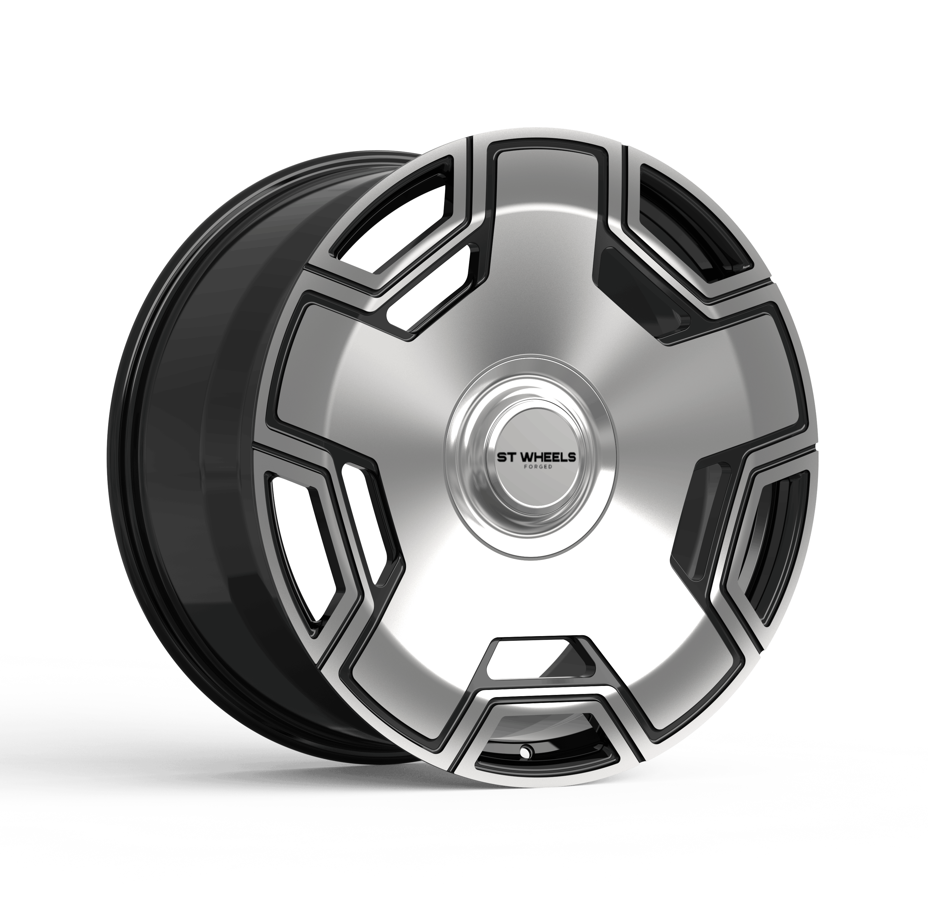 ST Block - Gloss Black Polished