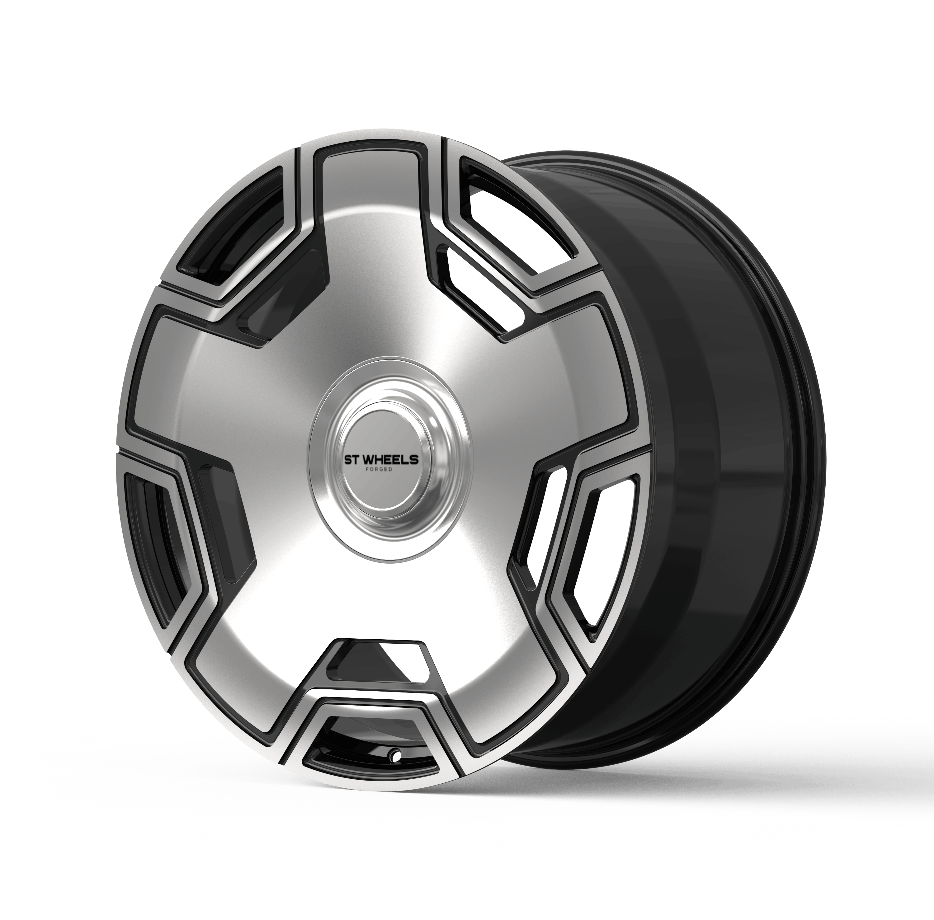 ST Block - Gloss Black Polished