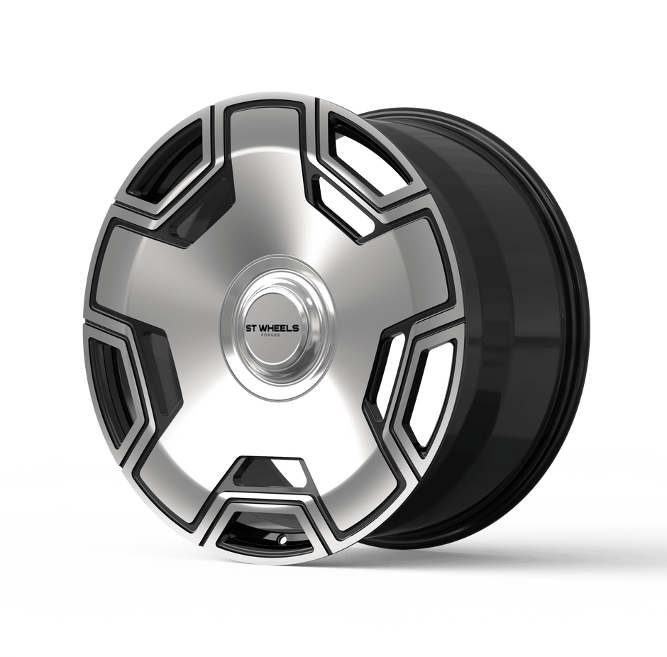 ST Block - Gloss Black Polished