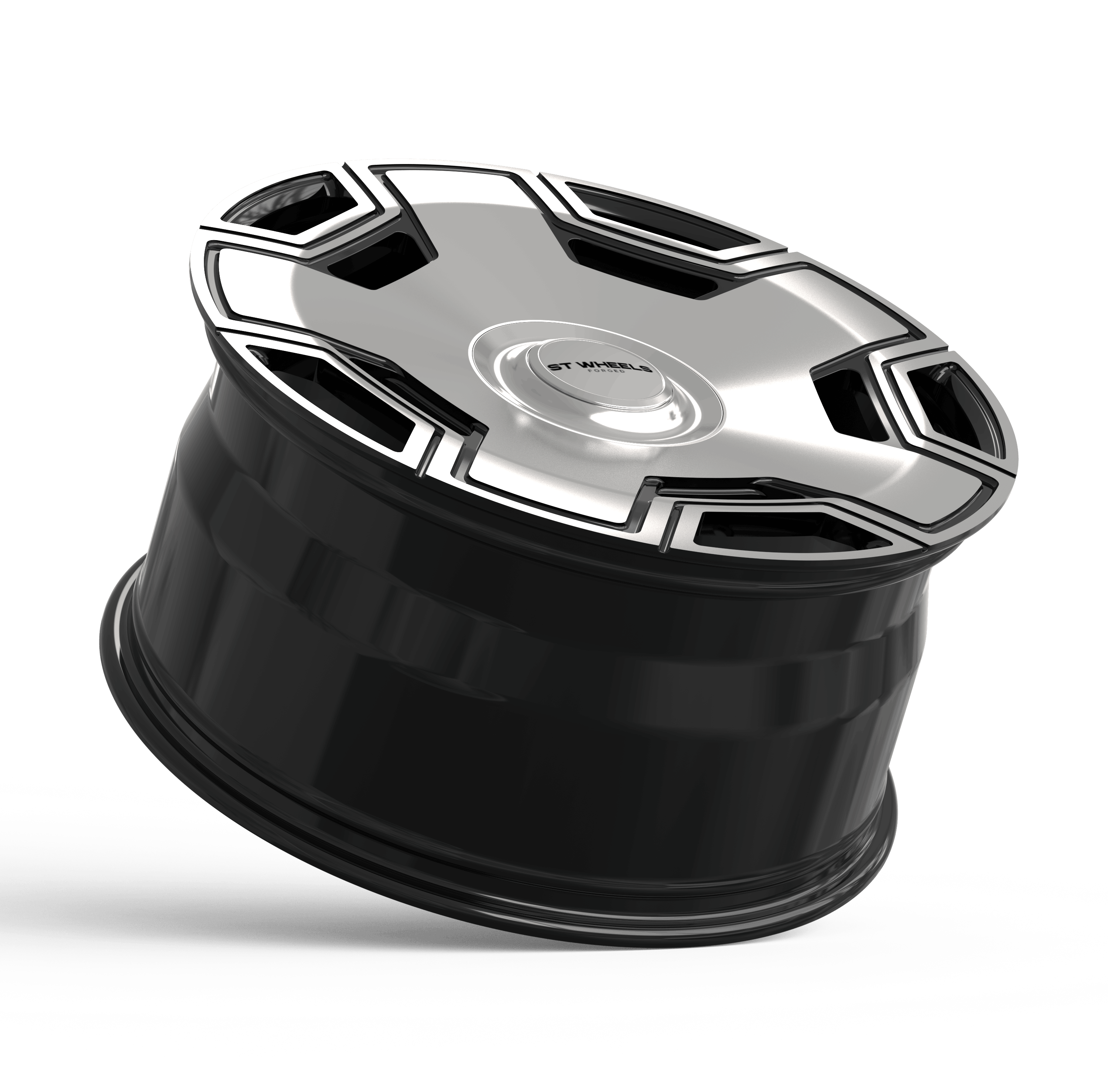 ST Block - Gloss Black Polished