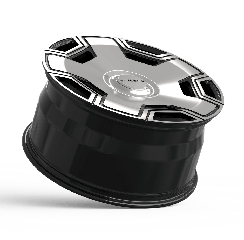 ST Block - Gloss Black Polished